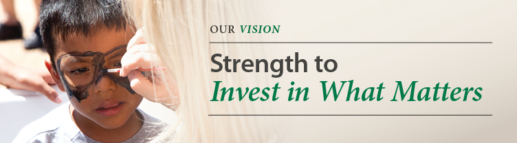 Strength to Invest in What Matters